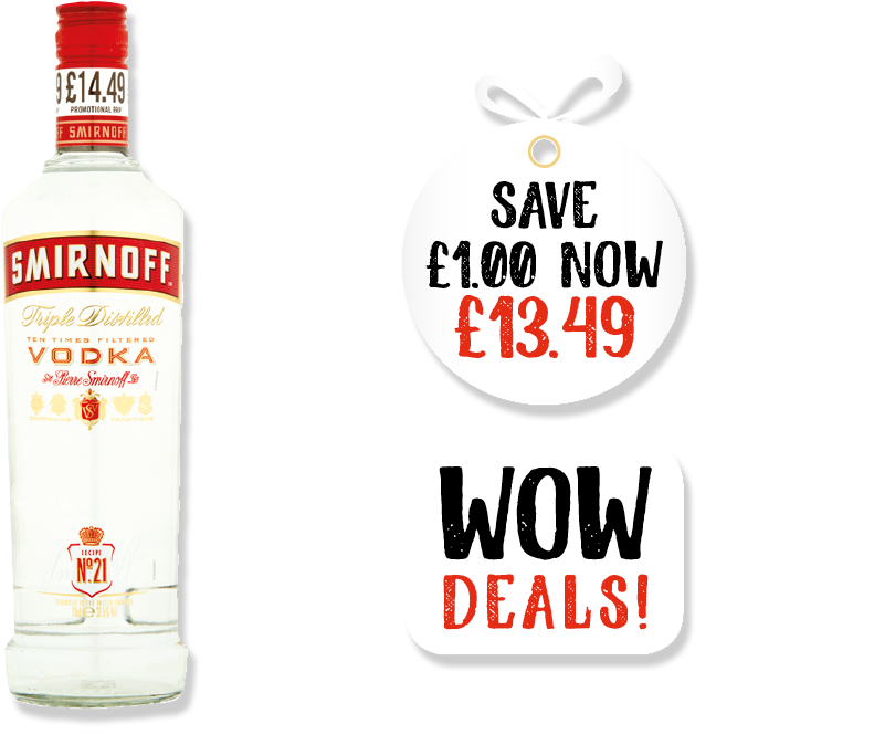 Smirnoff Vodka - Distilled Beverage Clipart (1200x828), Png Download