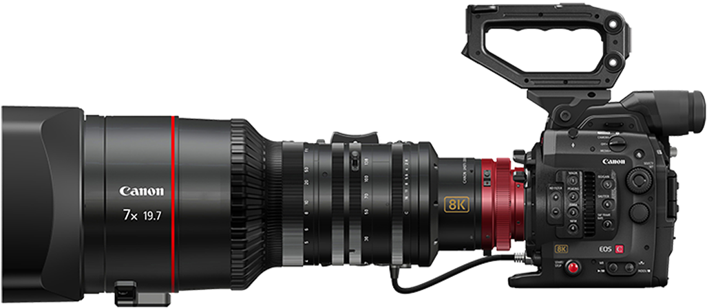 Canon Plans High-res Future With 120mp Dslr And 8k - Canon 8k Camera Clipart (1200x1200), Png Download