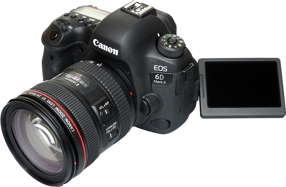 Canon Eos 6d Mark Ii - 6d Mark Ii Png Clipart (1000x666), Png Download