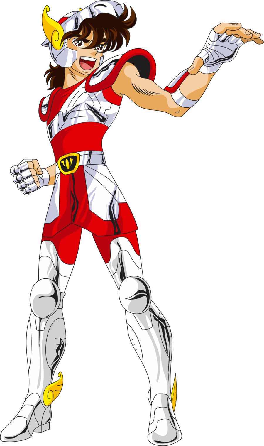 Seiya Es El Personaje Principal Del Manga Y Anime Saint - Saint Seiya Seiya Png Clipart (900x1520), Png Download