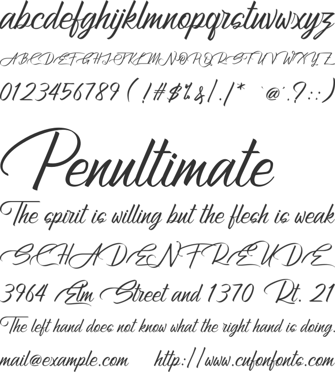 Merry Christmas Font Preview - Handwriting Clipart (660x731), Png Download