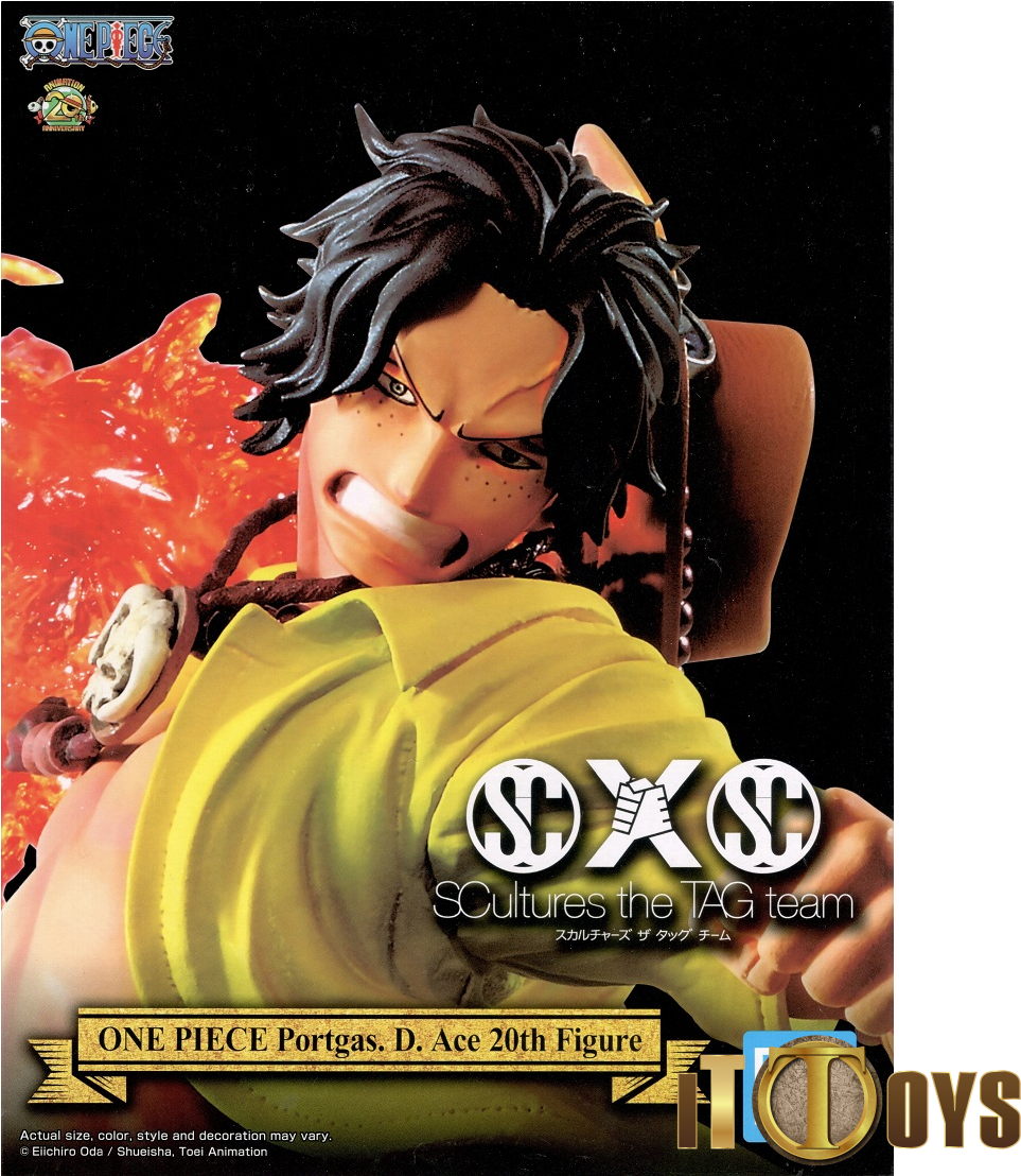 Scultures One Piece Portgas - Scultures The Tag Team Edward Newgate Clipart (1107x1107), Png Download