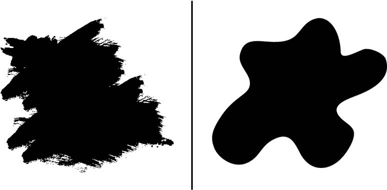 Masks - Organic Shapes Clip Art - Png Download (814x400), Png Download