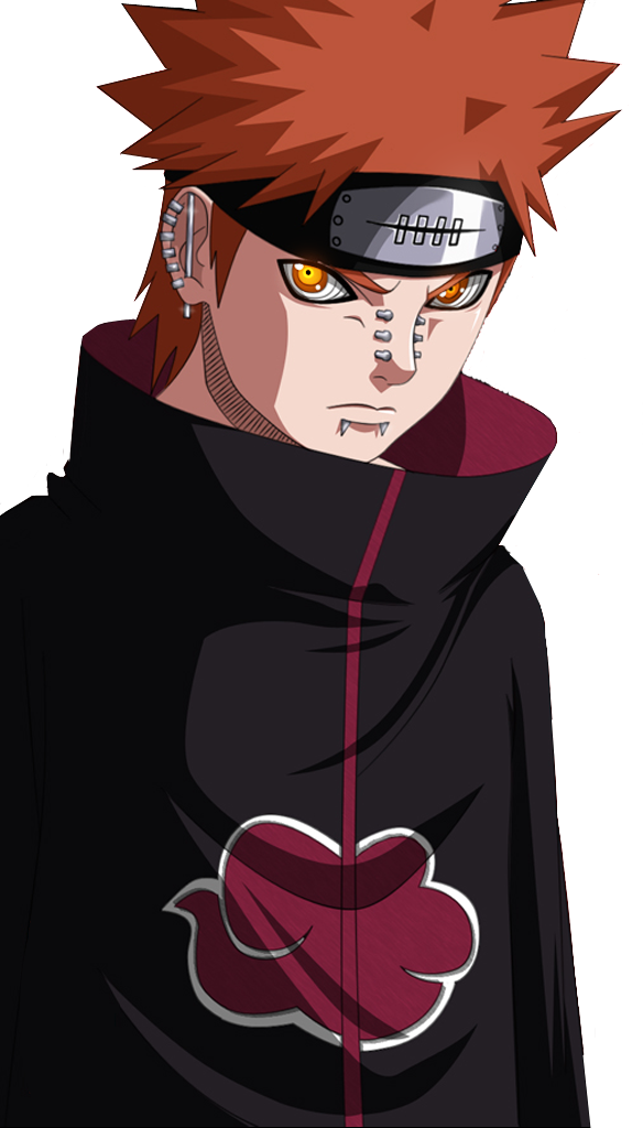 Pein Photo Pein - Naruto Pain Full Body Clipart (584x1024), Png Download