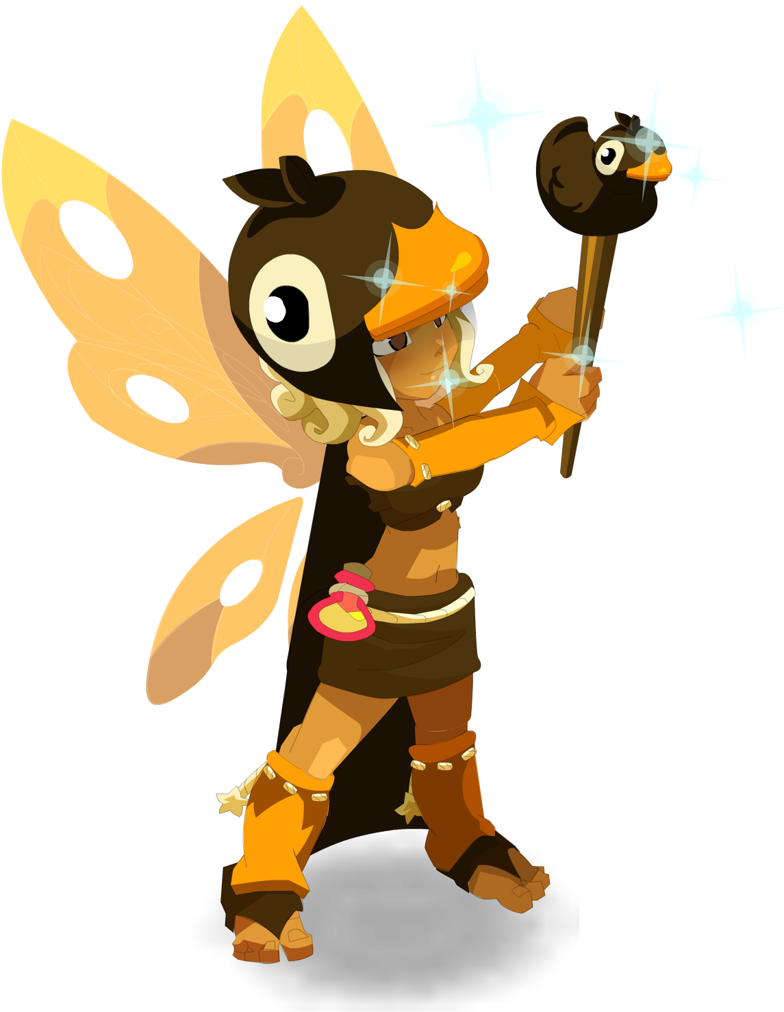 Coincoin Noir Posing - Cartoon Clipart (1307x1478), Png Download