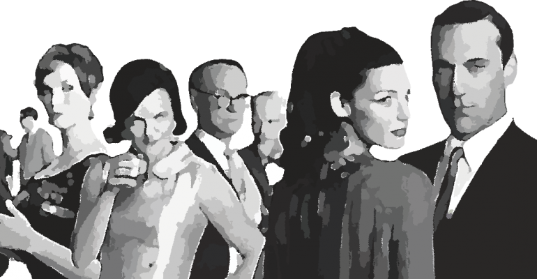 Personnage-770x400 - Mad Men Magazine Cover Clipart (770x400), Png Download