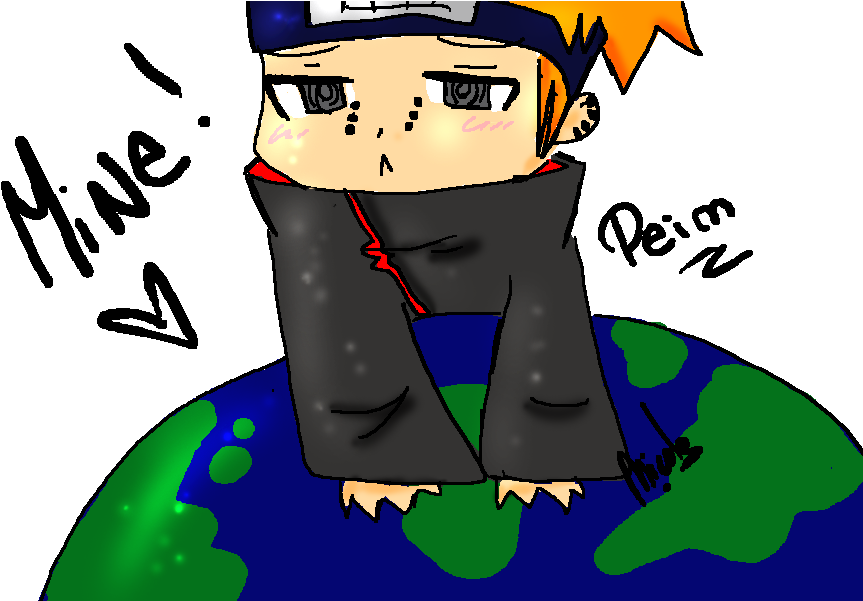 Random Images Chibi Pein Hd Wallpaper And Background - Cartoon Clipart (900x600), Png Download