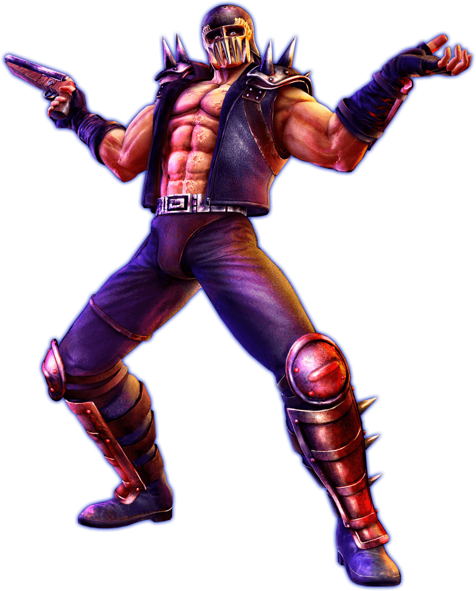 Fist Of The North Star Lost Paradise Jagi Clipart (972x1206), Png Download