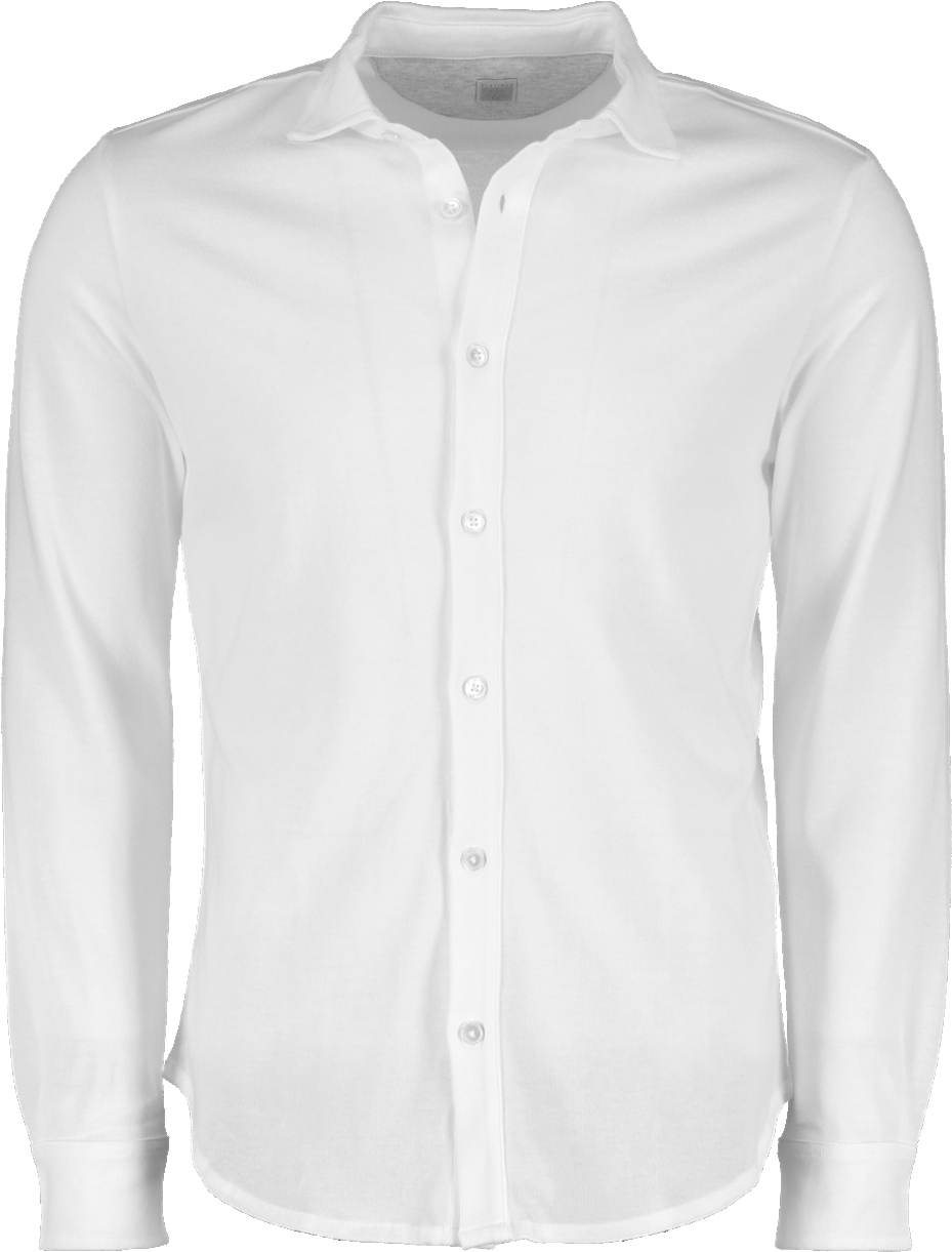 Button Down Shirt - Long-sleeved T-shirt Clipart (960x1223), Png Download