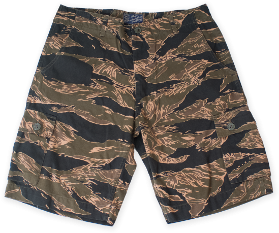 Gold Tiger Shorts - Board Short Clipart (596x600), Png Download