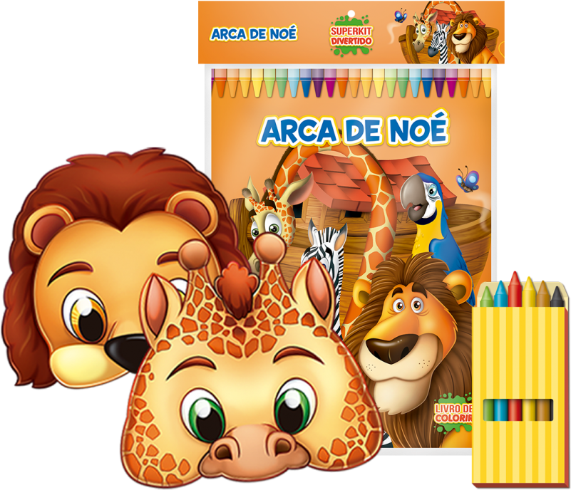 Livrinho Arca De Noé Clipart (800x800), Png Download