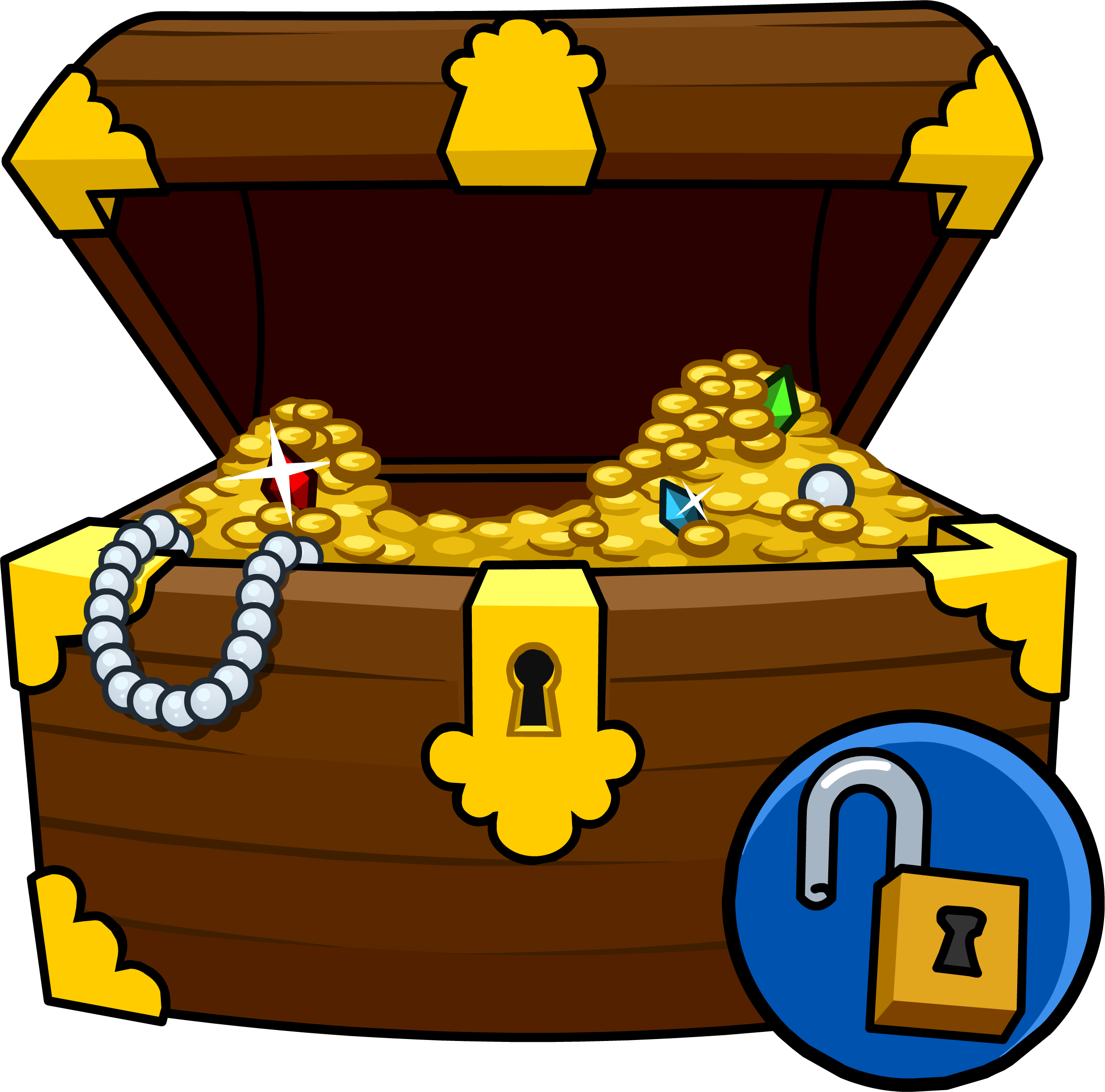 Banner Freeuse Download Introducing Pictures Of Chests - Cartoon Pirate Treasure Chest Clipart (2316x2289), Png Download