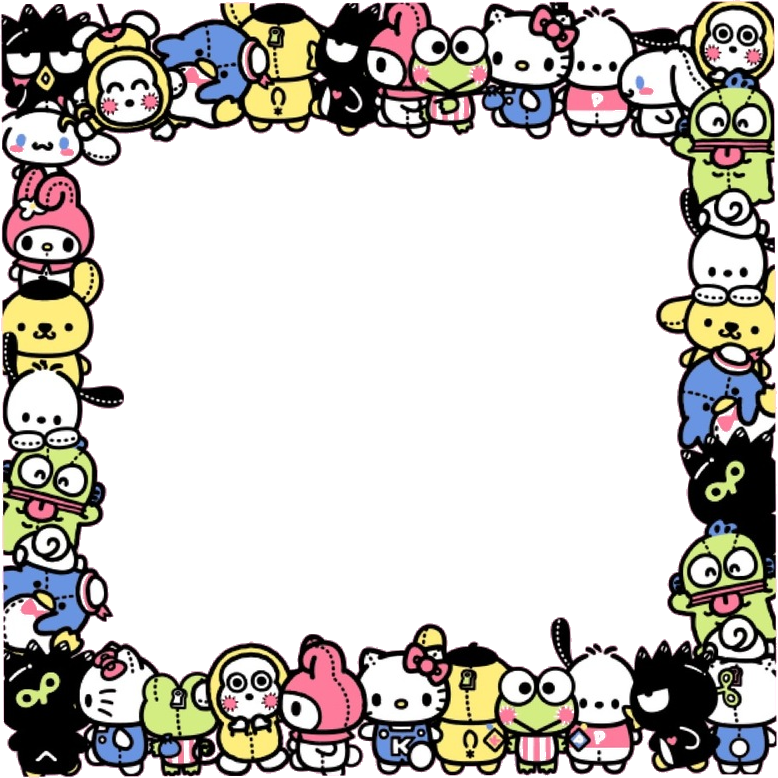 #hello Kitty - Cartoon Clipart (778x778), Png Download