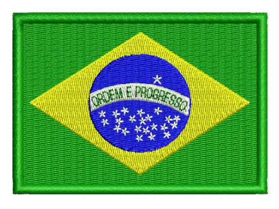 Bandeira Do Brasil - Flag Of Brazil Clipart (570x570), Png Download