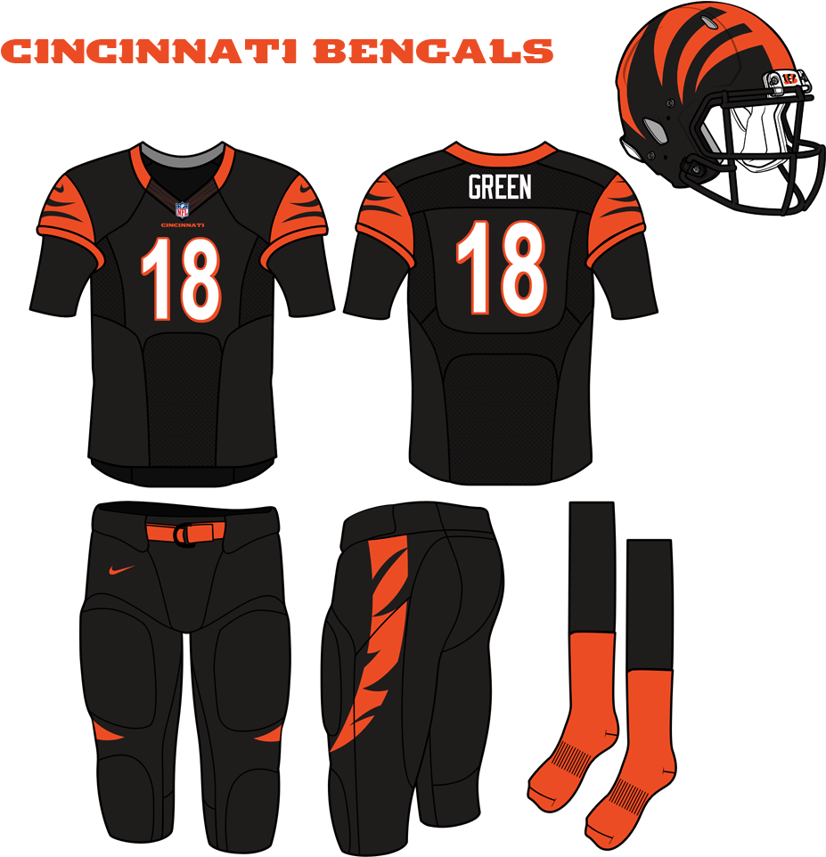 Bengals Zpsfb06ee25 - Kick American Football Clipart (1000x1000), Png Download