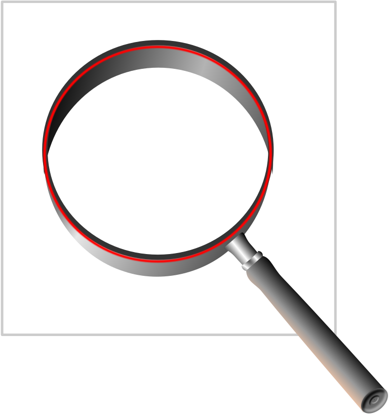 This Free Icons Png Design Of Magnify Glass - Racket Clipart (1697x2400), Png Download