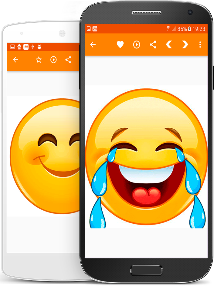 Miles De Emoticonos - Смайлики Смешные Clipart (716x1000), Png Download