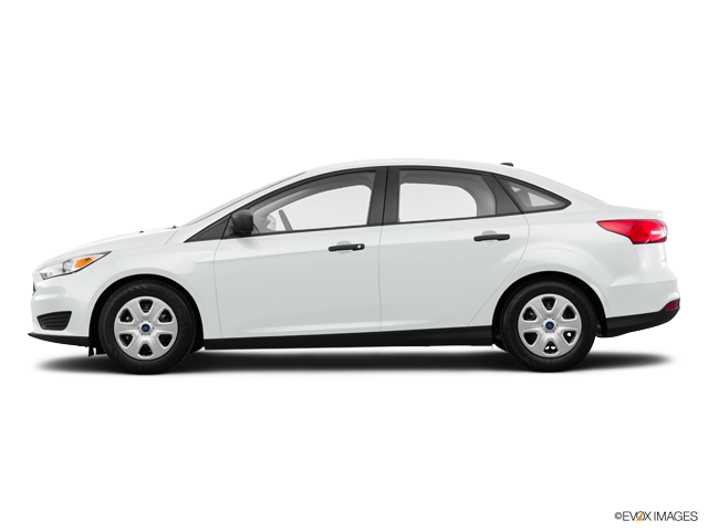2015 White Ford Focus Sedan Clipart (640x480), Png Download