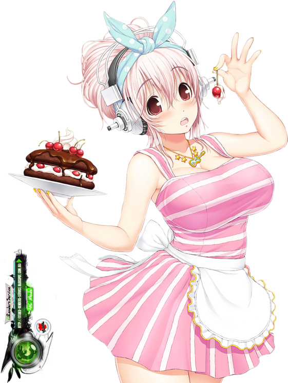 Jul 16, 18 At - Super Sonico Anime Clipart (600x769), Png Download
