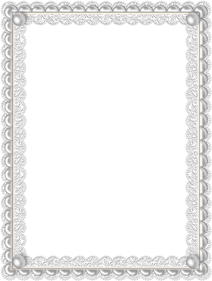 High Resolution Page Border Clipart (700x927), Png Download