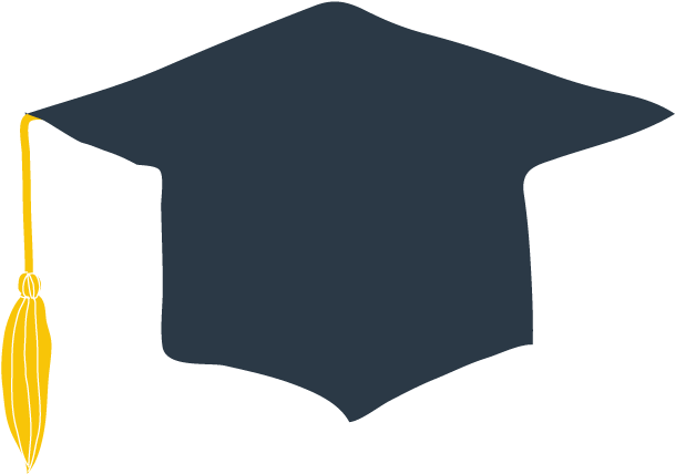 Mortarboard - Graduation Cap Without Background Clipart (800x800), Png Download