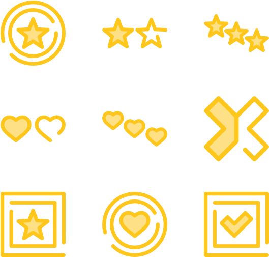 Rating Validation Symbols - Painting Clipart (600x564), Png Download