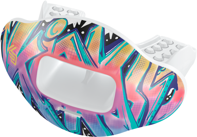 Shock Doctor X Kickasso Artist Series Graffiti Max - Sneakers Clipart (785x547), Png Download