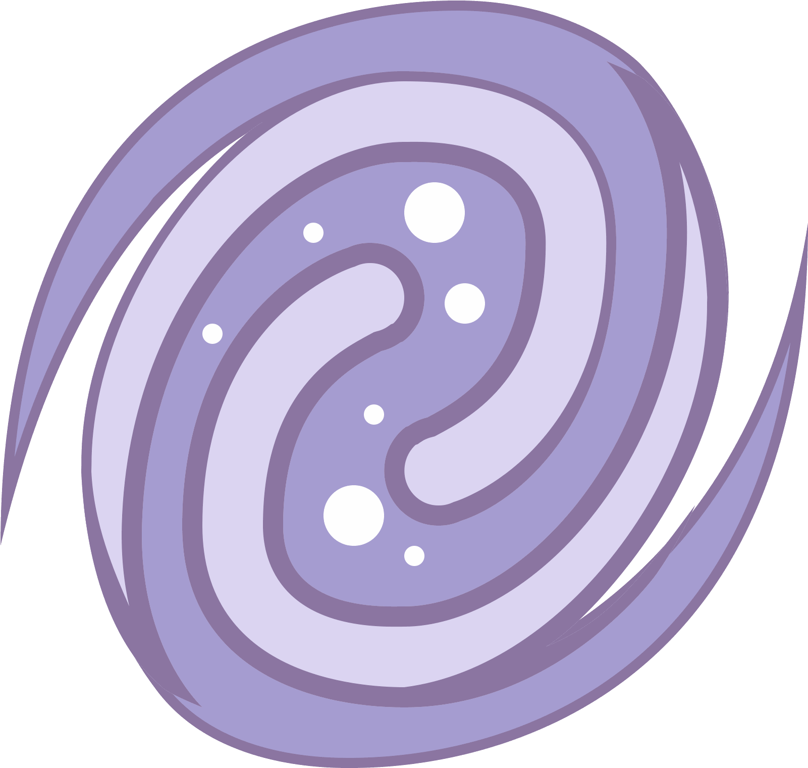 The Icon Is A Logo For Galaxy - Illustration Clipart (1601x1521), Png Download
