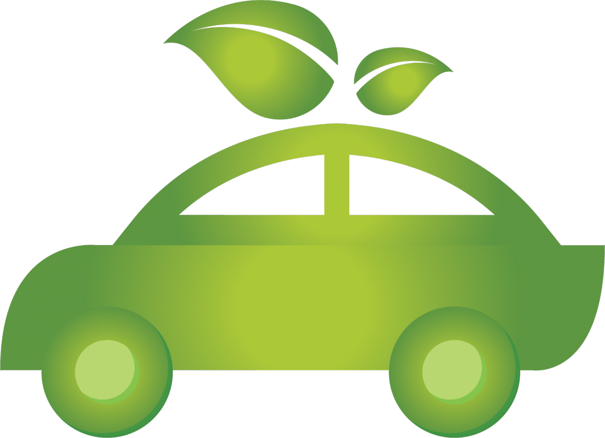 Clean Air Clipart - Electric Car Clipart Transparent - Png Download (1200x869), Png Download