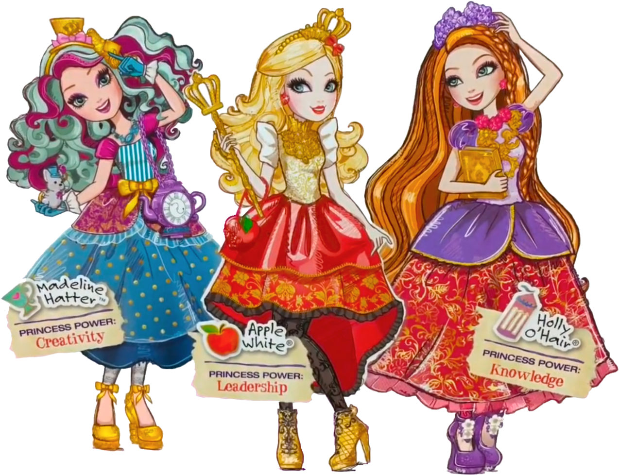 Ever After High - Ever After High Powerful Princess Clipart (1280x991), Png Download