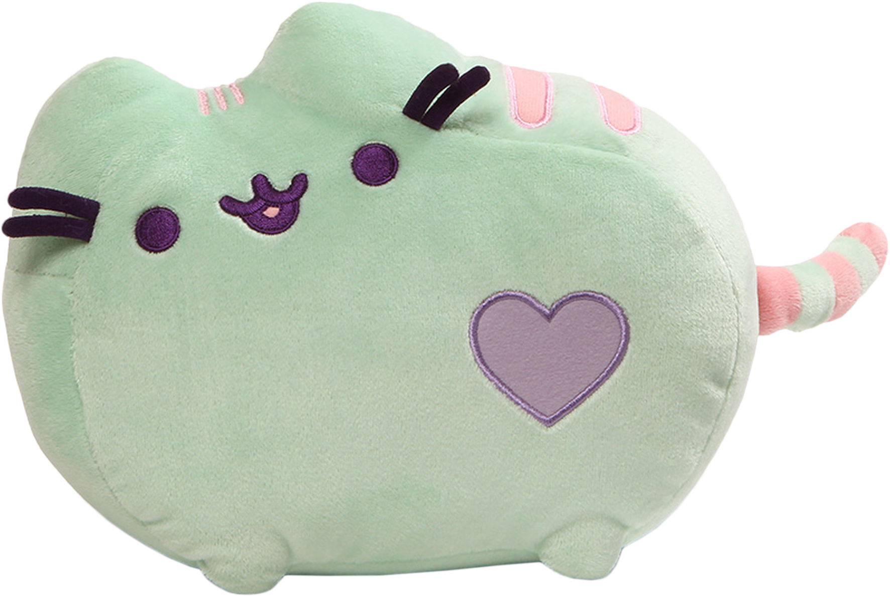 Pusheen - Green Pusheen Clipart (1772x1187), Png Download