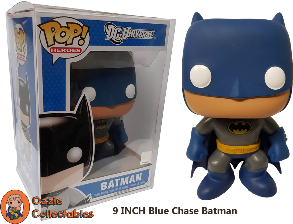 Batman Pop Vinyl Png - Funko Batman 9 Inch Clipart (1024x747), Png Download