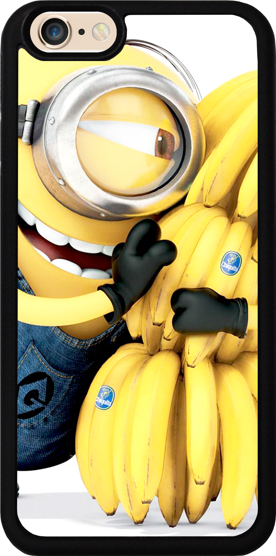 Minions Bananaaaas Case - Minions Banana Clipart (1141x2028), Png Download