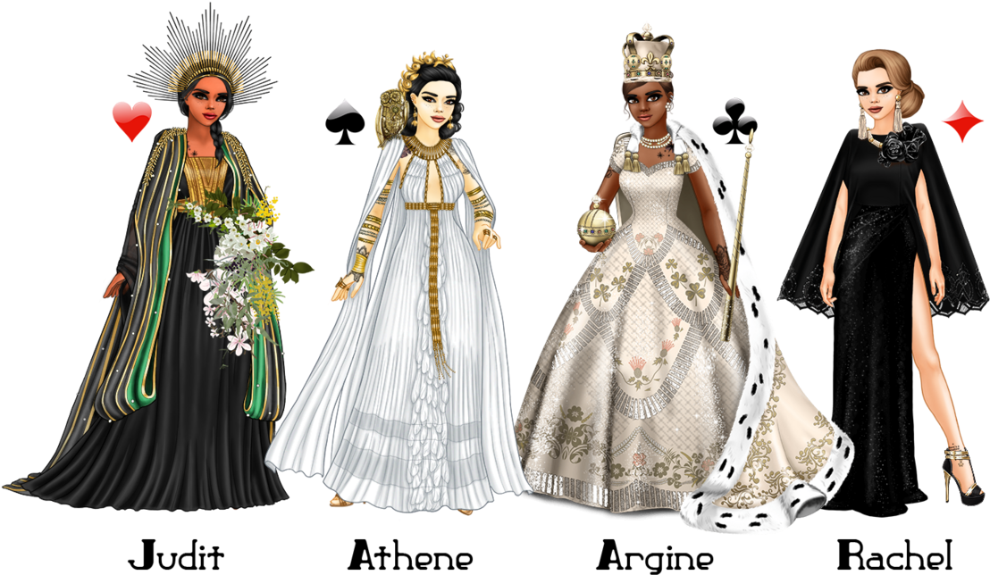 New Monthly - The Queens - Costume Clipart (1280x720), Png Download