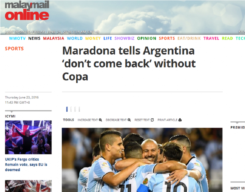 Hizo Eco En Todo El Mundo - Malay Mail Clipart (1140x640), Png Download