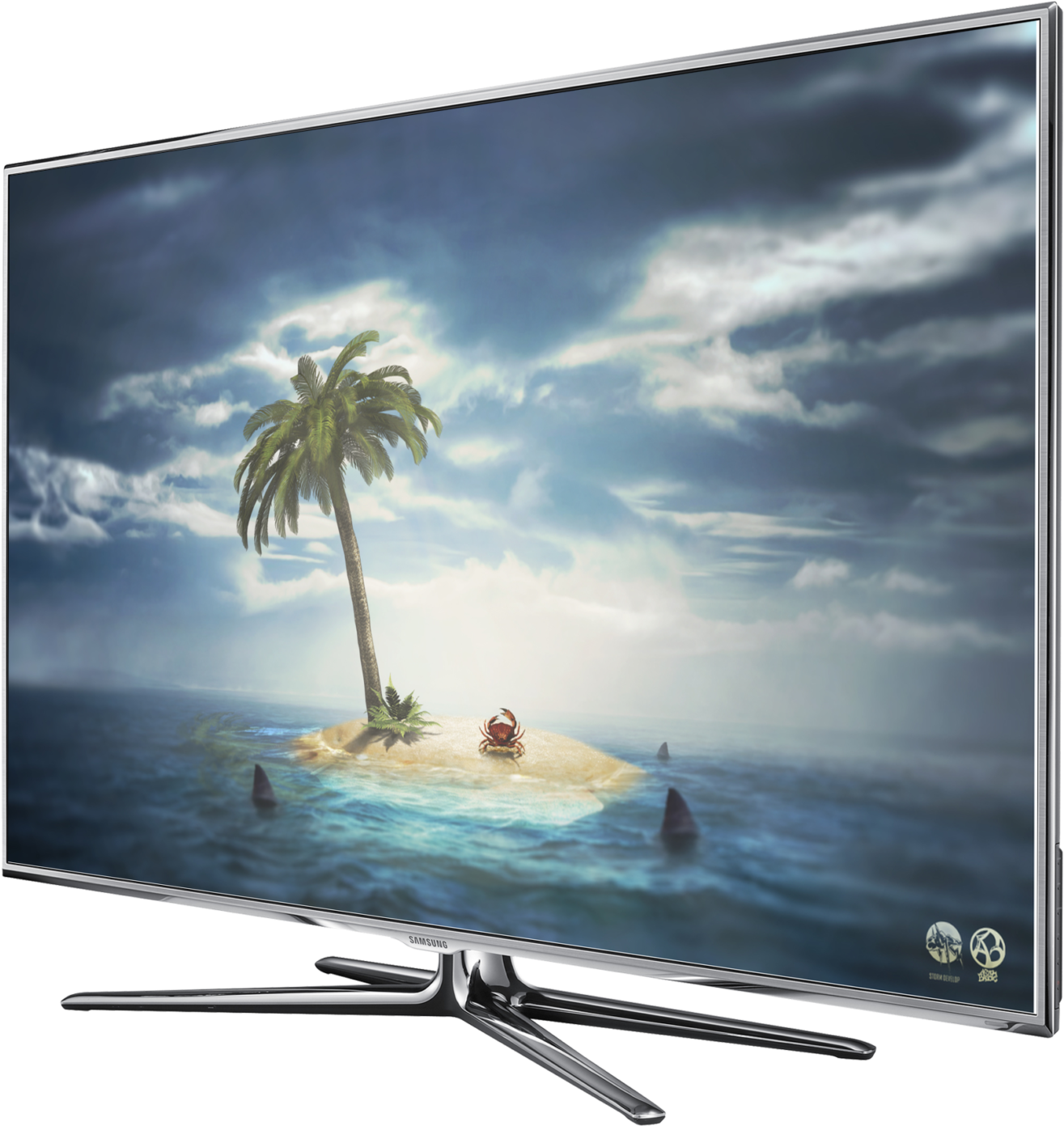 Tanki Online Wallpapers - Lcd Tv Clipart (2048x2048), Png Download