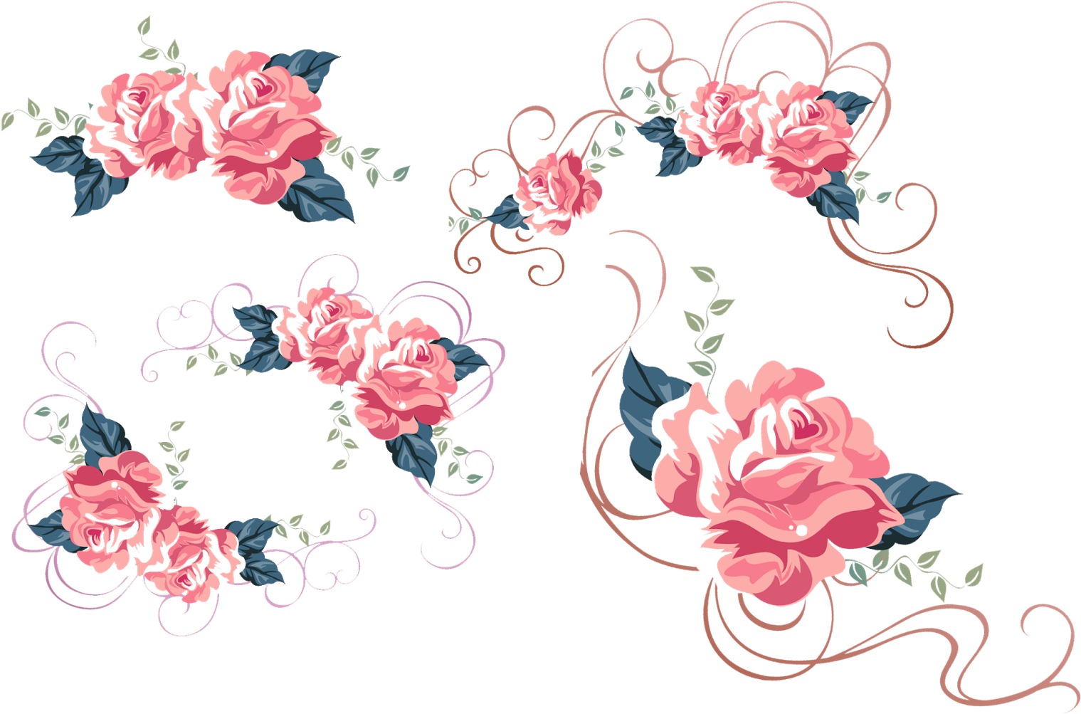 Vector Gratuito De Arabesco - Vector Clipart (1600x1073), Png Download