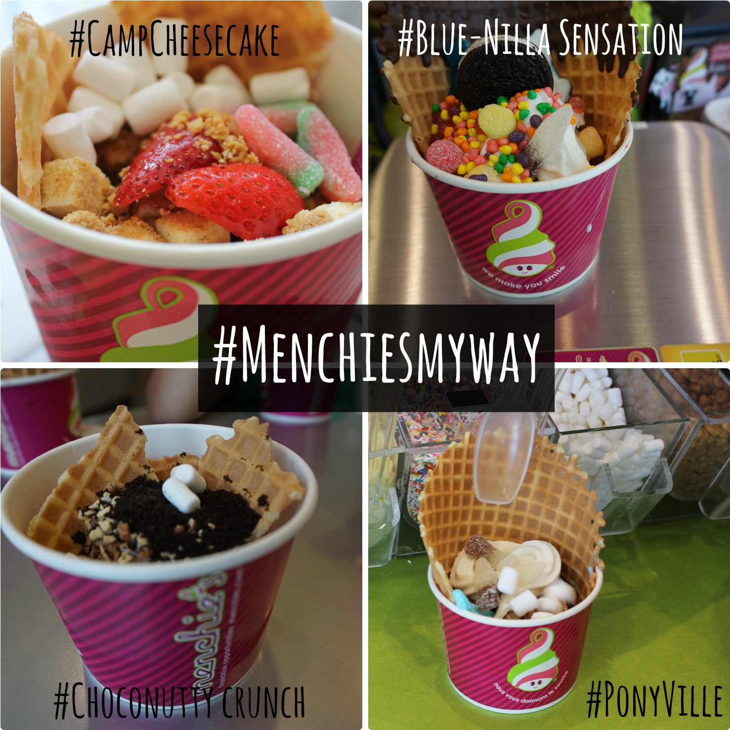 Menchie's My Way - Gelato Clipart (1500x1500), Png Download