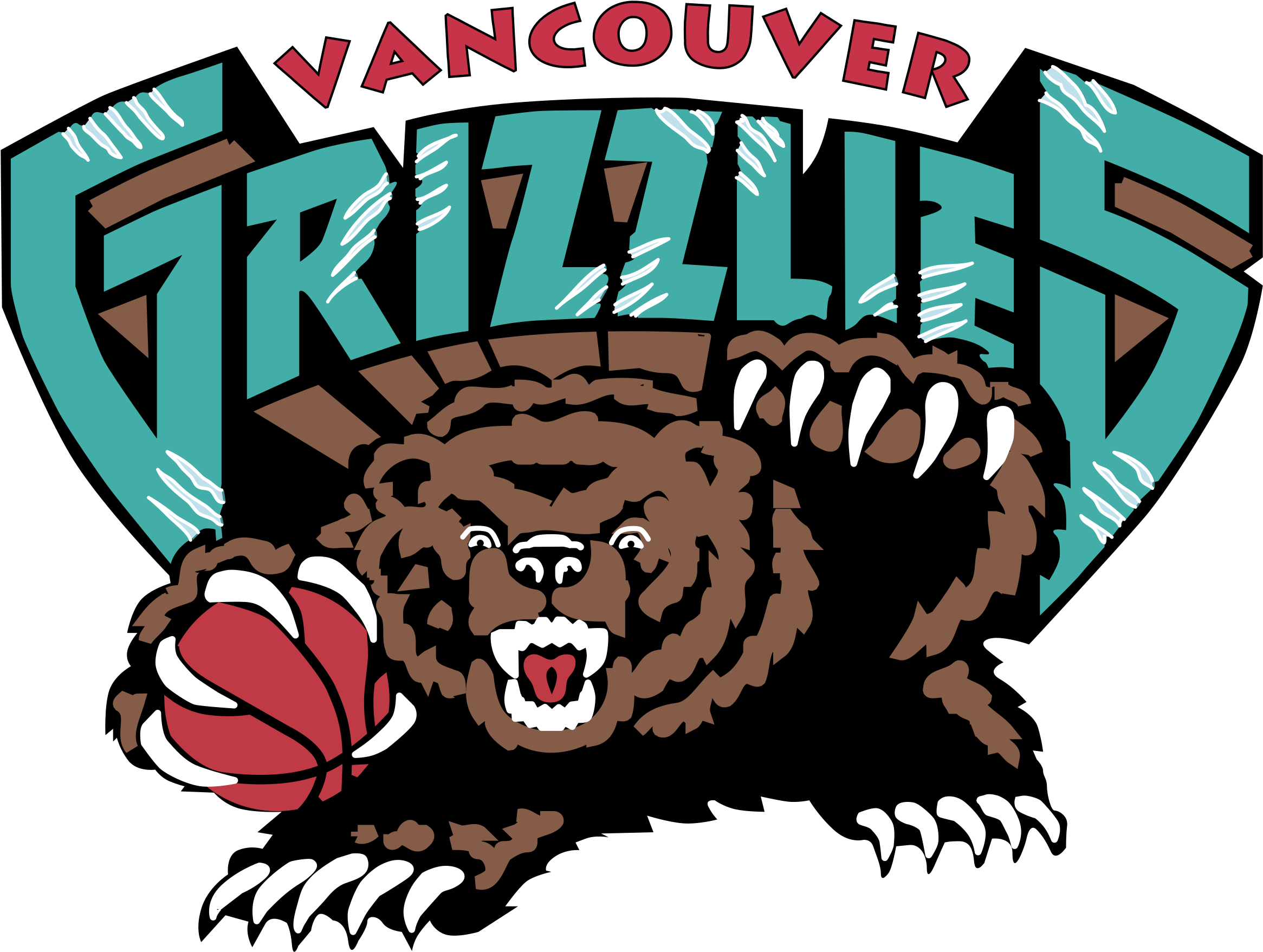 Vancouver Grizzlies Logo Png Transparent - Vancouver Grizzlies Clipart (2400x2400), Png Download