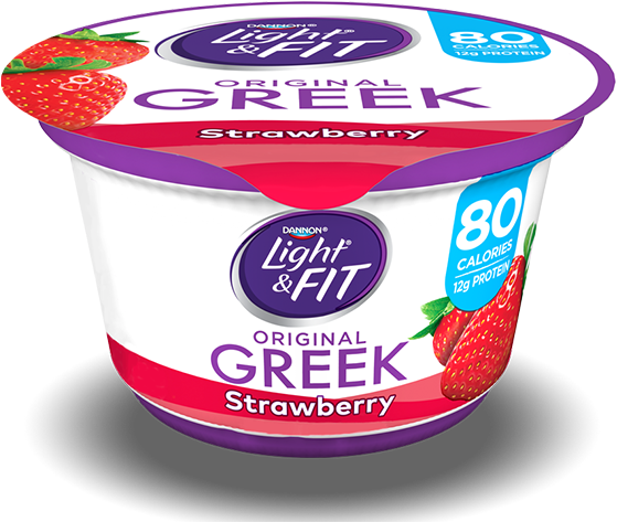 Light & Fit Original Greek - Yogur Griego Png Clipart (800x750), Png Download