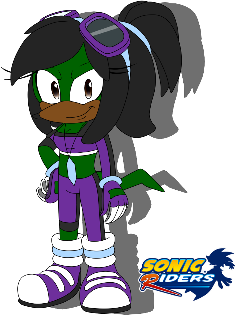 Sonic Riders - Sophie - Sonic Riders Clipart (801x1029), Png Download