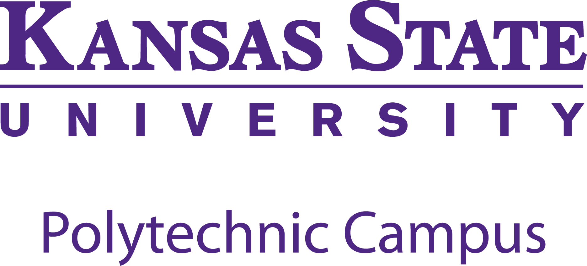 Kansas State Polytechnic - Kansas State Polytechnic Logo Clipart (1871x850), Png Download