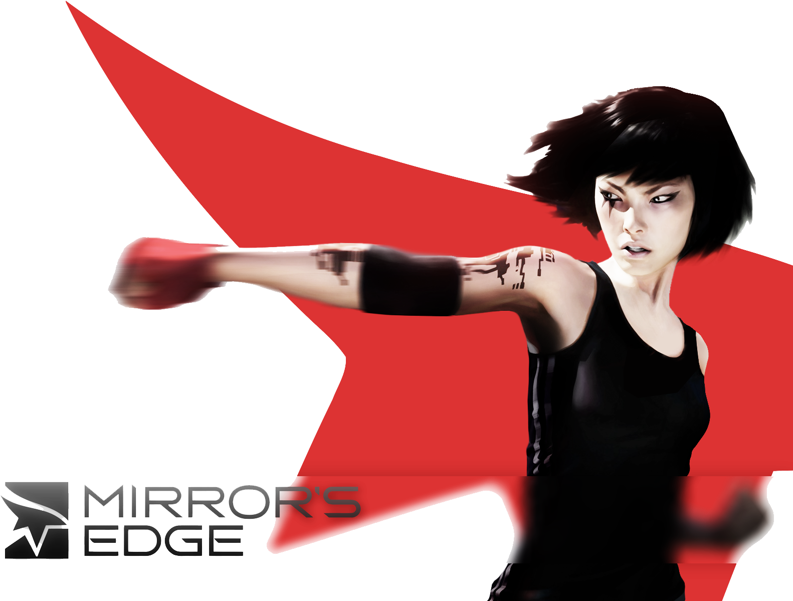 Mirrors Edge Transparent - Mirror's Edge Transparent Clipart (1600x1200), Png Download