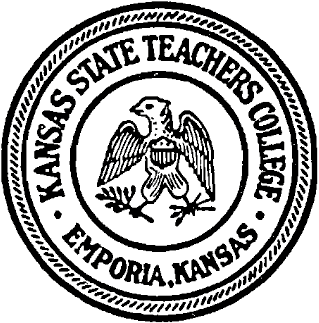 Kansas State Teachers College Logo - University Of California Berkeley Black And White Clipart (646x654), Png Download