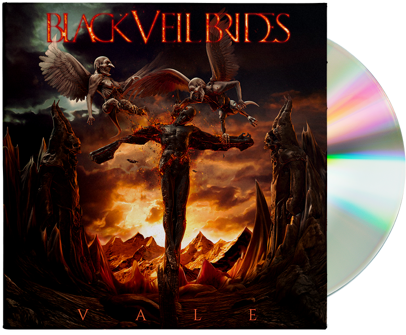 Vale Cd Black Veil Brides Official Store - Black Veil Brides Vale Clipart (1000x1000), Png Download