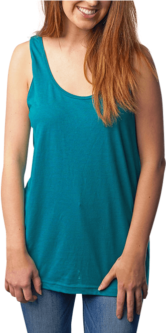 American Apparel Tri-blend Tank Top - Photo Shoot Clipart (600x660), Png Download
