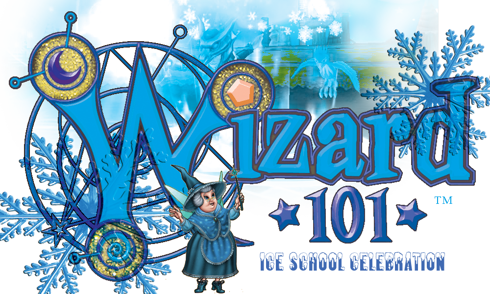 Ice Celebration - School Of Ice Wizard101 Clipart (1000x600), Png Download