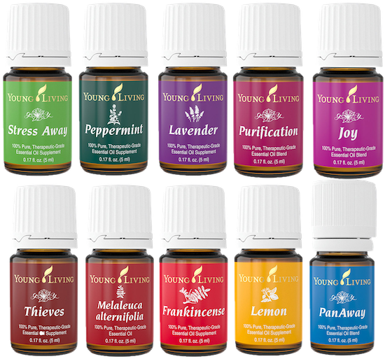 Essential Oils By Young Living - Every Day Young Living Clipart (600x555), Png Download