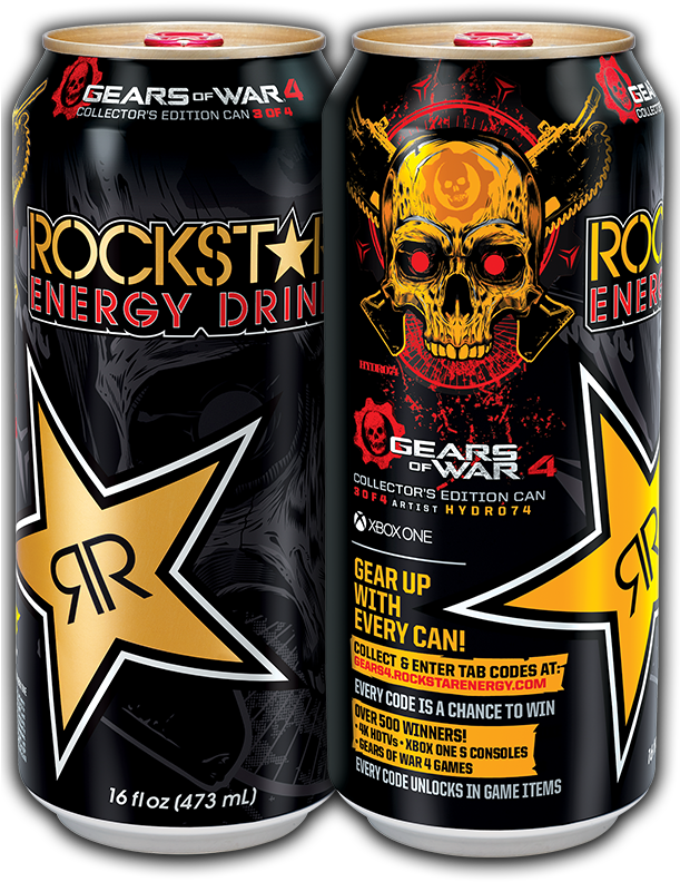 Rockstar Energy Drink Png - Rockstar Energy Drink Clipart (611x792), Png Download