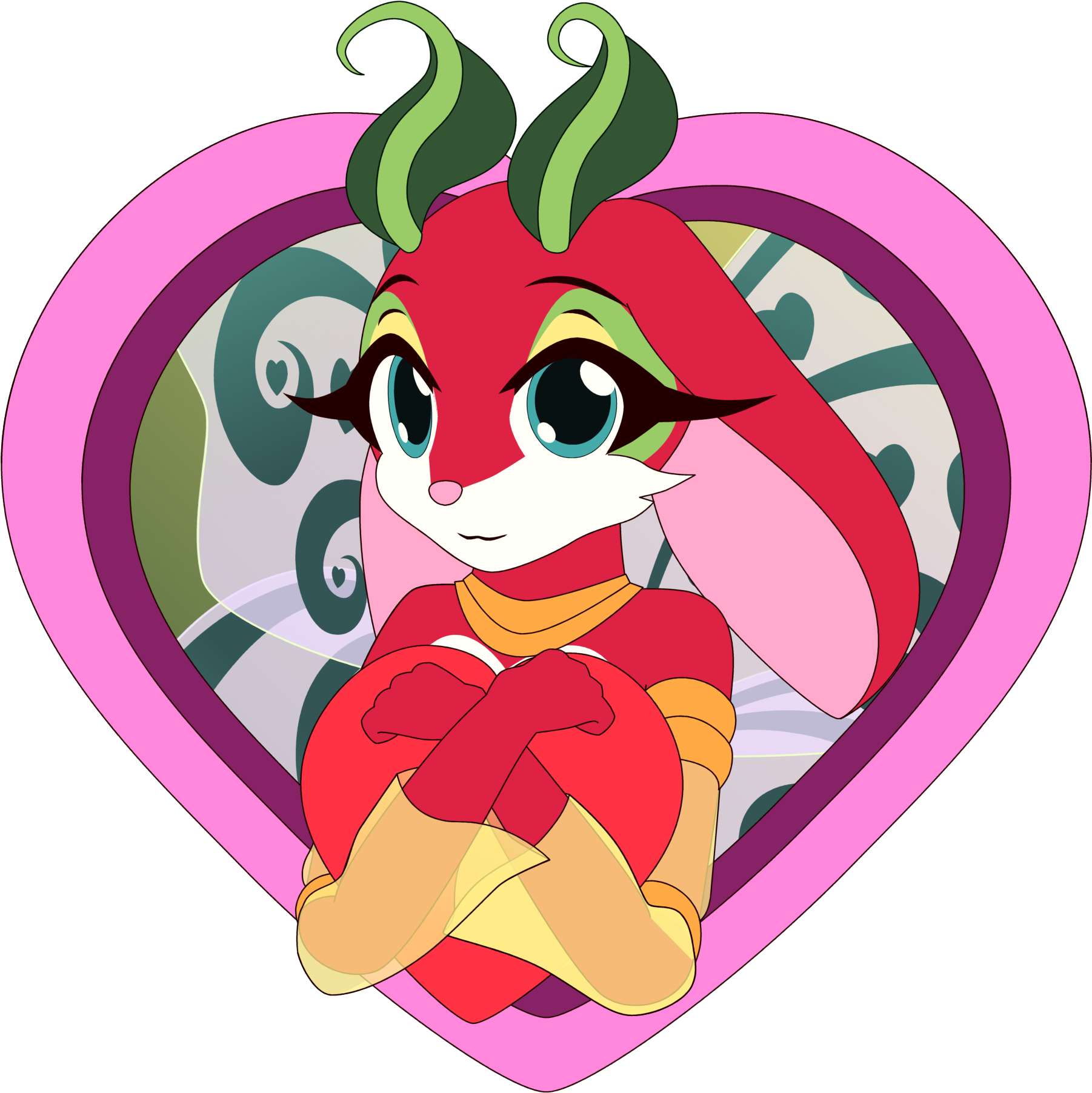 Rhubarb - Cartoon Clipart (1850x1850), Png Download